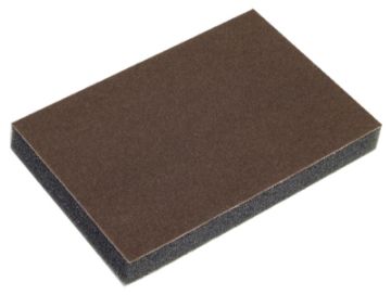 NORTON 04070 Sanding Sponge, 4 in L, 3 in W, 80 Grit, Coarse