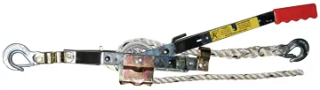 Maasdam A-20 Rope Puller, 0.75 ton Lifting, 1500 lb Pull Force, 8 in Mini Between Hooks, 1/2 in Dia