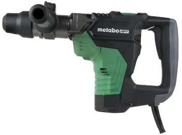 Metabo HPT DH40MCM Rotary Hammer, 10 A, Keyed Chuck, 1-9/16 in Chuck, 2800 bpm, 6.3 ft-lb Impact Ene