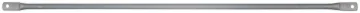 METALTECH M-MGR5 Guard Rail, Galvanized