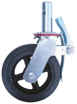 METALTECH M-MBC8 Caster, 8 in Dia Wheel, 750 lb Load
