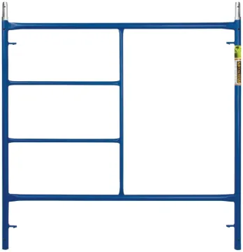 METALTECH M-MF6060PS-A Scaffold Frame, Standard, Steel, Blue, Powder-Coated