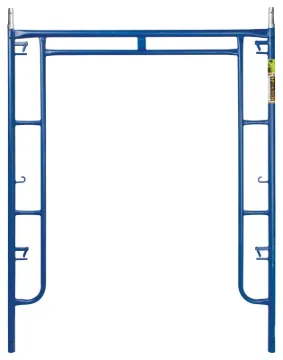 METALTECH M-MA7660PS Arch Frame, Walk-Thru, Steel, Blue, Powdered