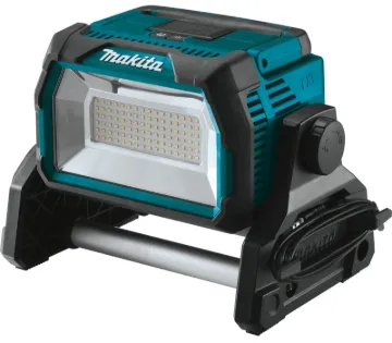 Makita LXT Series DML809 Cordless/Corded Work Light, 120 VAC, 100.8 W, LXT Lithium-Ion Battery, 96-L