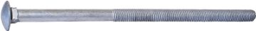 MIDWEST FASTENER 05532 Carriage Bolt, 1/2-13 in Thread, NC Thread, 10 in OAL, 2 Grade
