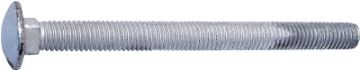 MIDWEST FASTENER 05527 Carriage Bolt, 1/2-13 in Thread, NC Thread, 6 in OAL, 2 Grade