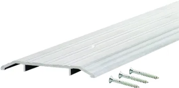 M-D TH015 68320 Saddle Threshold, 36 in L, 5 in W, Aluminum, Mill
