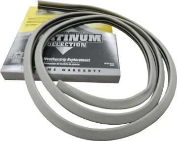 M-D Platinum Series 91892 Replacement Weatherstrip, 1.1 in W, 9 in L, TPV3 Rubber, Beige