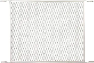 M-D 33282 Door Grill, 20.38 in W, 30-1/4 in H, Aluminum, Mill