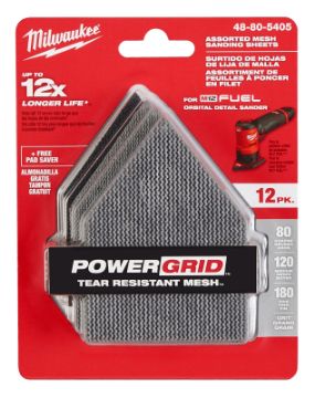 SHEET SANDING MESH ASSORTED