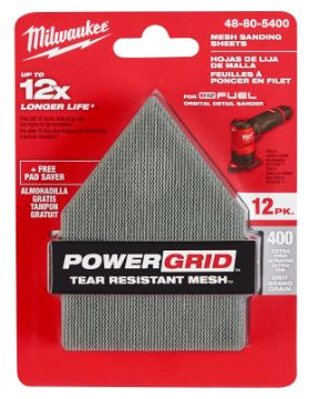 SHEET SANDING ORBIT MESH 400G