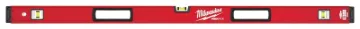 Milwaukee REDSTICK Series MLBX48 Box Level, 48 in L, 3-Vial, Non-Magnetic, Aluminum, Red