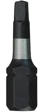 Milwaukee SHOCKWAVE 48-32-4418 Insert Bit, #10, 1/4 in Drive, Slotted Drive, 1/4 in Shank, Hex Shank