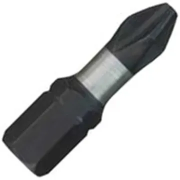 Milwaukee 48-32-5003 Insert Bit, #2 Drive, Phillips Drive, 1/4 in Shank, Hex Shank, 1 in L, Steel