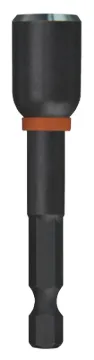 Milwaukee SHOCKWAVE Impact Duty Series 49-66-4736 Nut Driver, 7/16 in Drive, 2-9/16 in OAL, Secure-G
