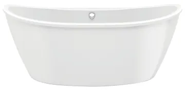 MAAX Delsia 6636 Series 106193-000-002 Bathtub, 59 gal Capacity, 66 in L, 36 in W, 26-5/8 in H, Acry