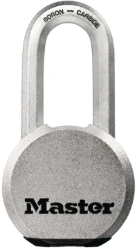 Master Lock Magnum Series M930XKADLH Padlock, Keyed Alike Key, 7/16 in Dia Shackle, Boron Carbide St
