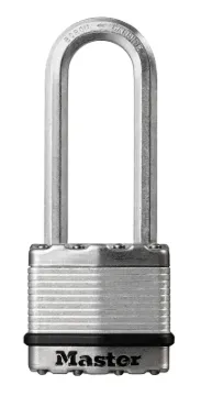 Master Lock Magnum Series M1XKADLJ Padlock, Keyed Different Key, 5/16 in Dia Shackle, 2-1/2 in H Sha