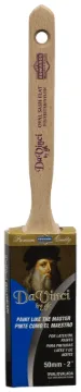 Linzer 1155220-0200 Paint Brush, Flat Sash Brush, 2 in L Bristle