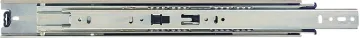 KV True-Trac TT100P 450 Drawer Slide, 100 lb, 450 mm L Rail, 12.7 mm W Rail, Zinc