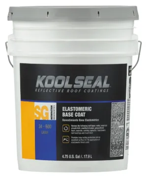 KOOL SEAL KST034600-20 Roof Primer and Undercoat, Light Blue, 5 gal, Liquid