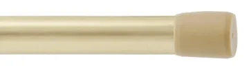 Kenney KN611 Spring Tension Rod, 5/8 in Dia, 28 to 48 in L, Brass