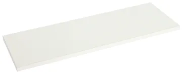 Knape & Vogt 1980 WH 12X48 Shelf Board, 200 lb, 5-Shelf, 48 in L, 12 in W, Particleboard