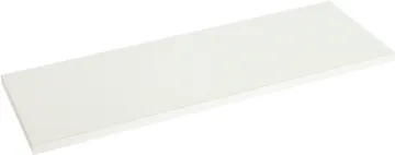 Knape & Vogt 1980 WH 12X24 Shelf Board, 200 lb, 5-Shelf, 24 in L, 12 in W, Particleboard