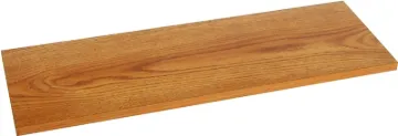 Knape & Vogt 1980 OK 8X24 Shelf Board, 200 lb, 5-Shelf, 24 in L, 8 in W, Particleboard