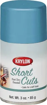 Krylon KSCS070 Craft Spray Paint, High-Gloss, Bonnet Blue, 3 oz, Can