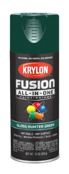 Krylon K02789007 Acrylic Spray Paint, Gloss, Hunter Green, 12 oz, Can