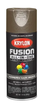 Krylon K02787007 Spray Paint, Dark Bronze, 12 oz, Can