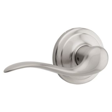 Kwikset Signature Series 788TNL 15LH Half Dummy Door Lever, Satin Nickel, Zinc, Residential, Left Ha