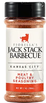 BBQ SPOT JK00105-6 Jack Stack Barbecue Meat and Poultry Rub, Meat, Poultry Flavor, 7 oz