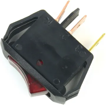 Jandorf 61032 Rocker Switch, 10/16 A, 125/250 V, SPST, Tab Terminal