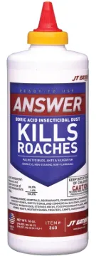 J.T. EATON Answer 360 Insecticidal Dust, Powder, 16 oz Bottle