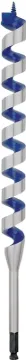 IRWIN 3043015 Auger Drill Bit, 1-1/4 in Dia, 17 in OAL, Twist Flute, 1-Flute, 7/16 in Dia Shank