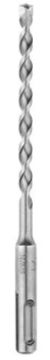 IRWIN 322017 Hammer Drill Bit, 1/4 in Dia, 6 in OAL, Twist Flute, 1-Flute, 2 in Dia Shank, SDS Plus