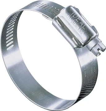 IDEAL-TRIDON Hy-Gear 68-0 Series 6880053 Interlocked Worm Gear Hose Clamp, Stainless Steel