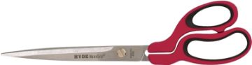 HYDE 34015 Wallpaper Shear, Plastic Handle, Soft-Grip Handle