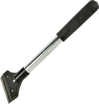 HYDE 33100 Wallpaper Shaver/Scraper, Metal Handle, Cushion-Grip Handle