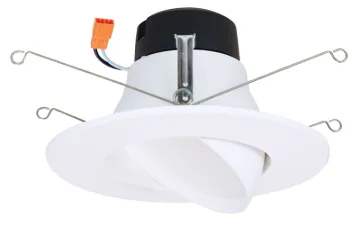 GIMBAL LED WHT 600LM 8W 5/6IN