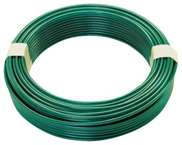 HILLMAN 50149 Clothesline, 100 ft L, Steel, Green