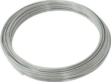 HILLMAN 50141 Utility Wire, 100 ft L, 12 Gauge, Galvanized Steel