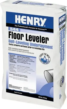 HENRY Floor Leveler 544 Series 12152 Floor Leveler, Gray, 40 lb Bag