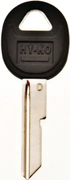 HY-KO 12005B51 Key Blank, Brass, Nickel