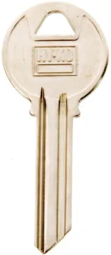 HY-KO 11010Y78 Key Blank, Brass, Nickel, For: Yale Cabinet, House Locks and Padlocks