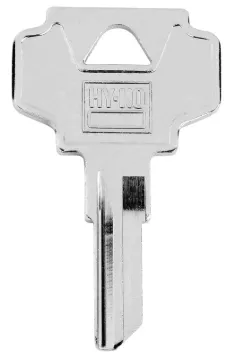 HY-KO 11010IN27 Key Blank, Brass, Nickel, For: Independent IN27 Locks