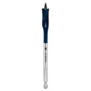Bosch Daredevil DSB1005 Spade Drill Bit, 1/2 in Dia, 6 in OAL, 1-Flute, 1/4 in Dia Shank, Hex Shank