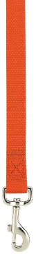 CASUAL CANINE ZM2392 64 69 Dog Lead, 6 ft L, 5/8 in W, Nylon Line, Orange